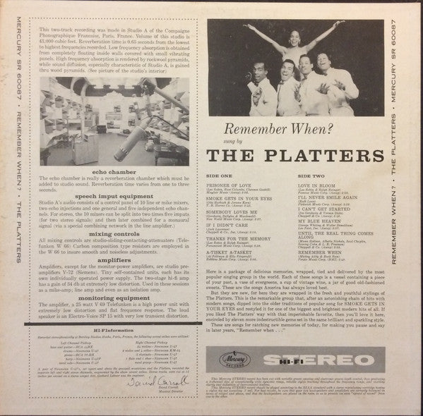 The Platters - Remember When?