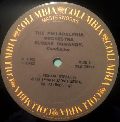 Richard Strauss, The Philadelphia Orchestra, Eugene Ormandy - Strauss Also Sprach Zarathustra