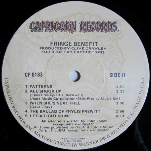 Fringe Benefit - secondary