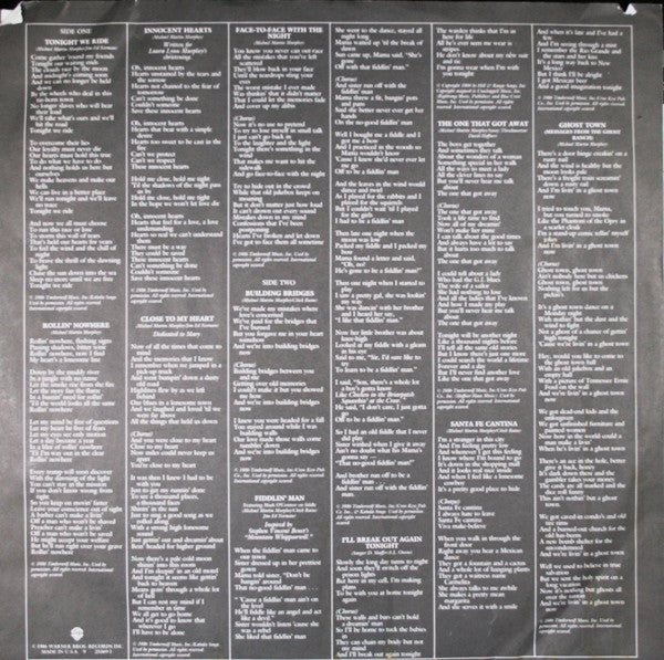 Michael Martin Murphey - Tonight We Ride