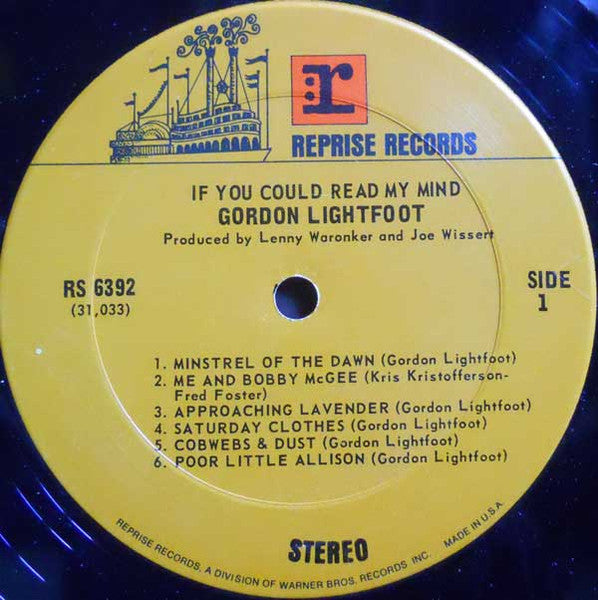 If You Could Read My Mind - secondary