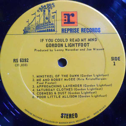 If You Could Read My Mind - secondary