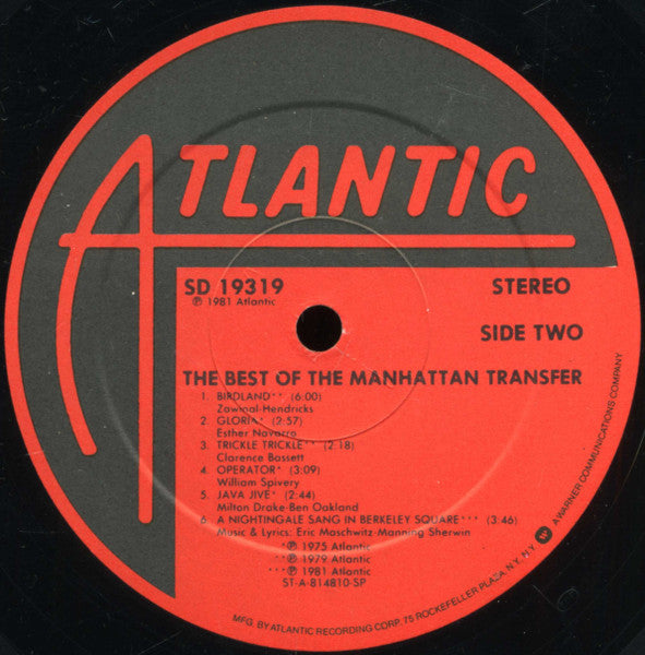 The Best Of The Manhattan Transfer - secondary
