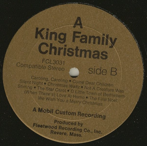 The King Family, Alvino Rey And His Orchestra, Kent Larsen, Ralph Carmichael - A King Family Christmas (Original Sound Track Highlights From Their Christmas Television Special)