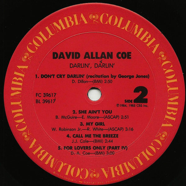 Darlin', Darlin' - secondary