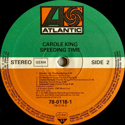 Carole King - Speeding Time