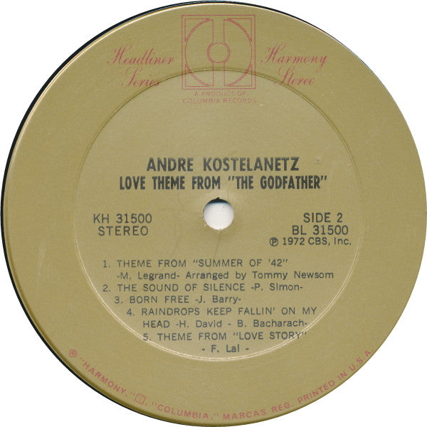 André Kostelanetz - Love Theme From "The Godfather"