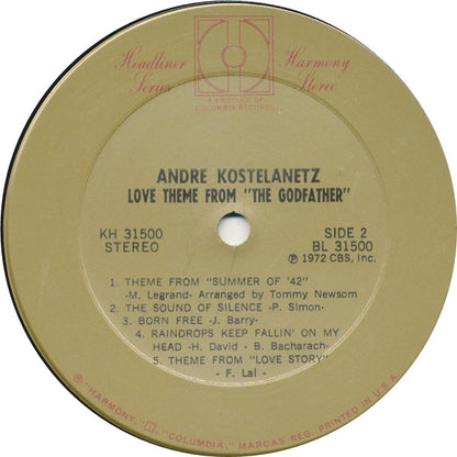 André Kostelanetz - Love Theme From "The Godfather"