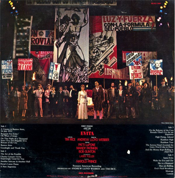 Andrew Lloyd Webber, Tim Rice - Evita: Premiere American Recording