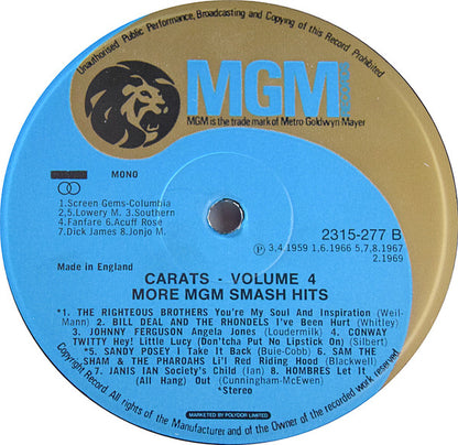 More MGM Smash Hits - secondary