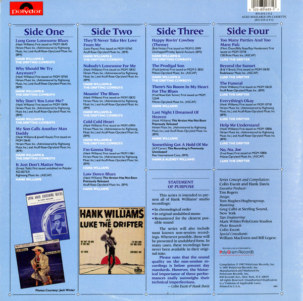 Long Gone Lonesome Blues : August 1949 - December 1950 - secondary