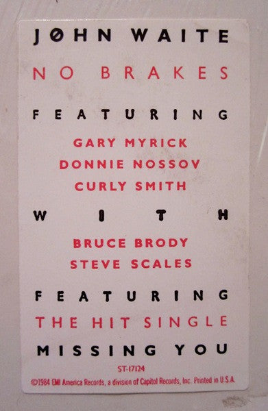 No Brakes - secondary