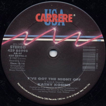 I've Got The Night Off - secondary