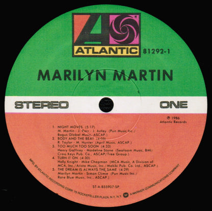 Marilyn Martin - secondary
