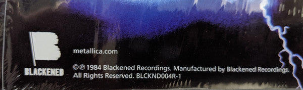 Ride The Lightning - secondary