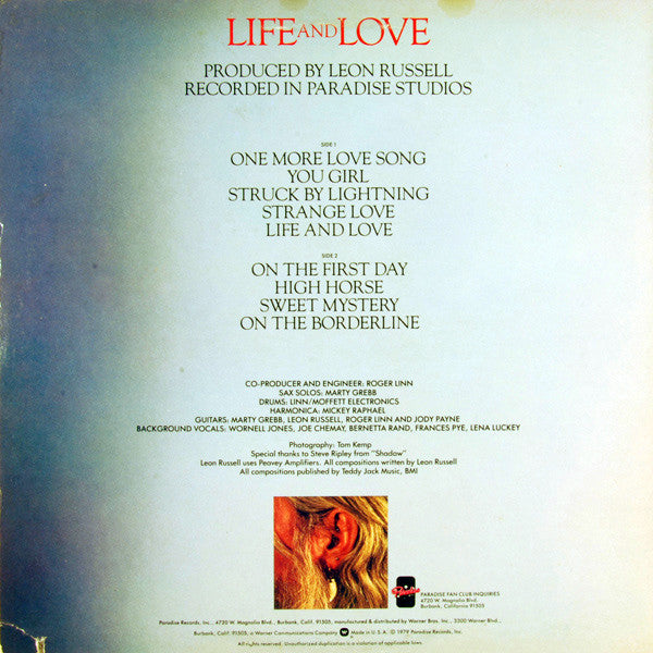 Life And Love - secondary