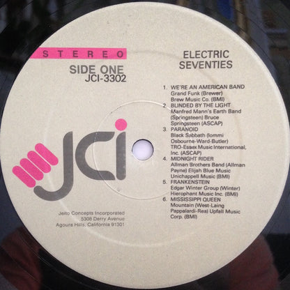 Electric Seventies - secondary