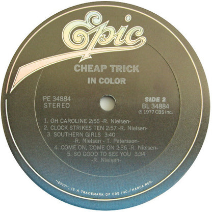Cheap Trick - In Color