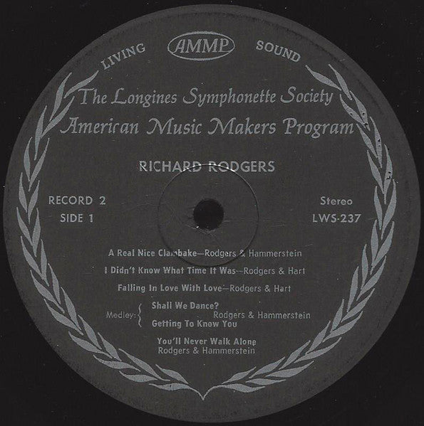 The Longines Symphonette - A Richard Rodgers Festival