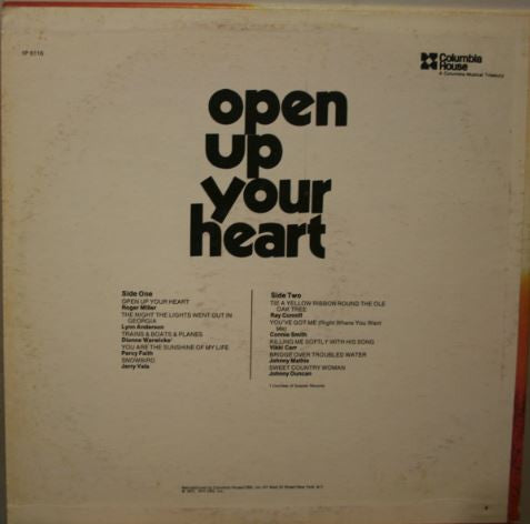 Open Up Your Heart - secondary