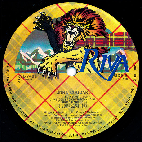 John Cougar - secondary