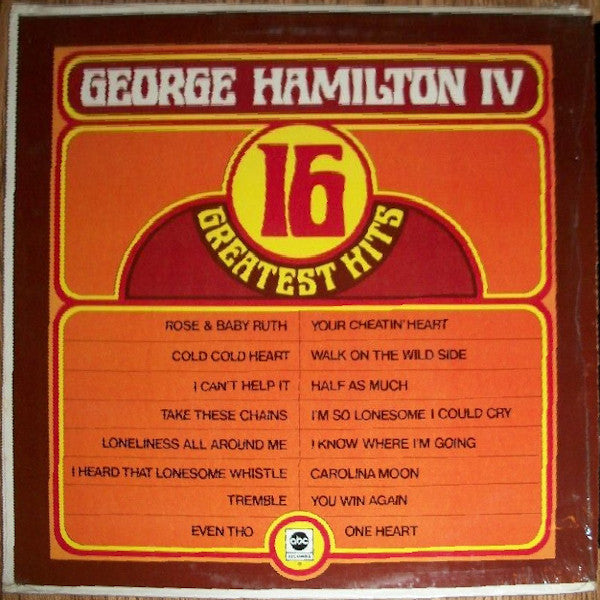 George Hamilton IV - 16 Greatest Hits