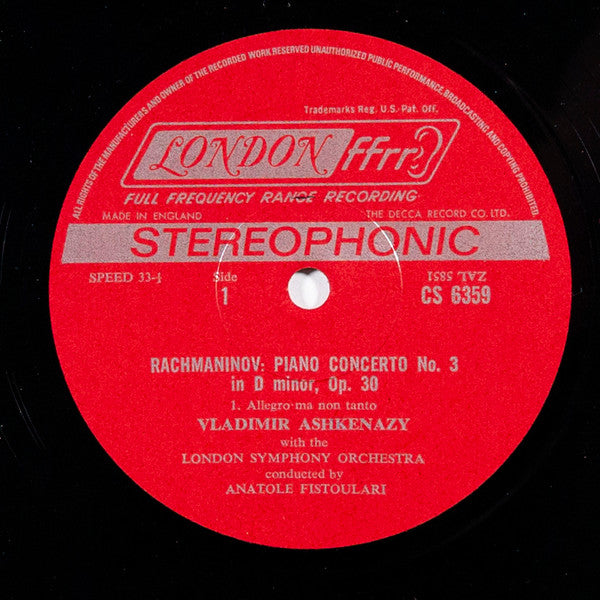 Piano Concerto No. 3 In D Minor, Op. 30 - secondary