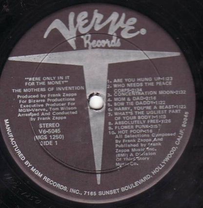 The Mothers - We're Only In It For The Money