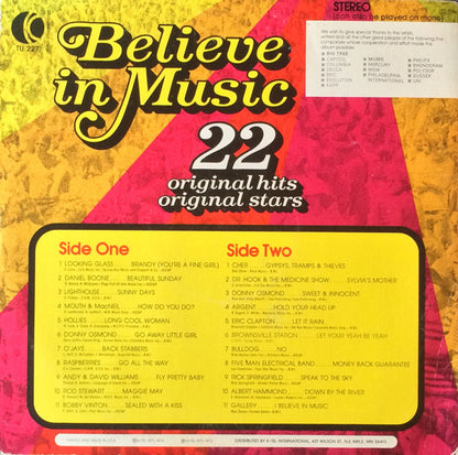 Believe In Music - secondary