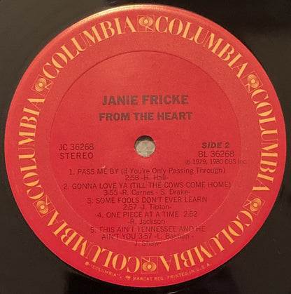 From The Heart - secondary