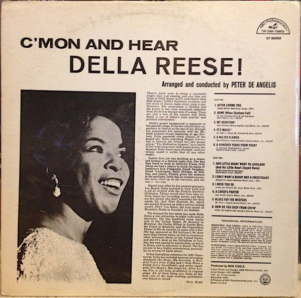 C'Mon And Hear - secondary