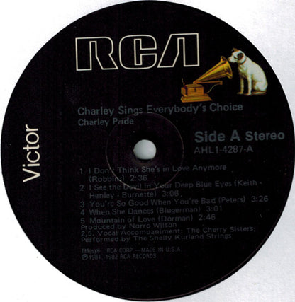 Charley Sings Everybody's Choice - secondary