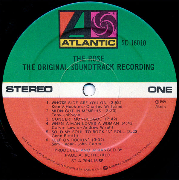 The Rose - The Original Soundtrack Recording - secondary
