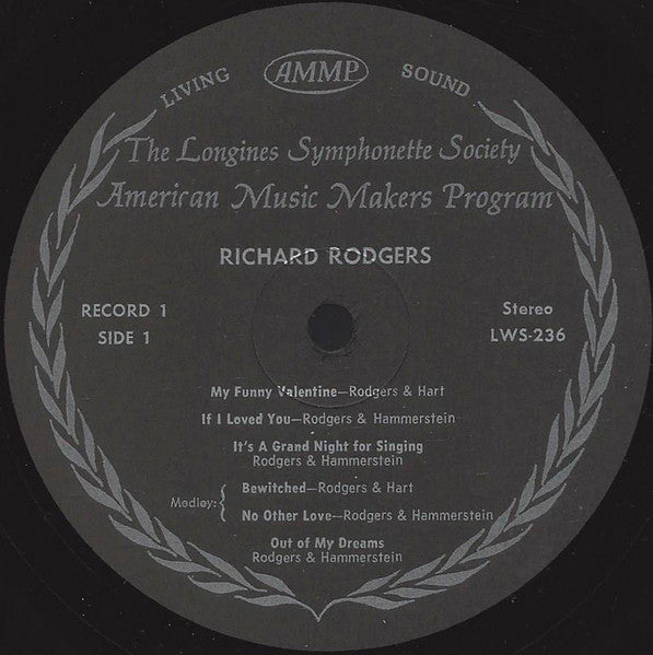 The Longines Symphonette - A Richard Rodgers Festival