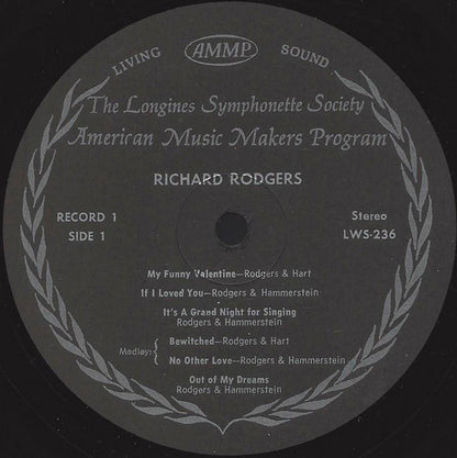 The Longines Symphonette - A Richard Rodgers Festival