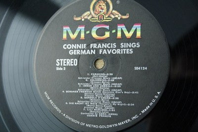 Connie Francis - Sings German Favorites