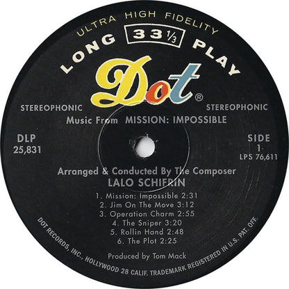 Lalo Schifrin - Music From Mission: Impossible