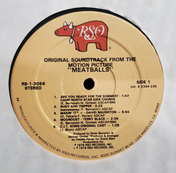 Various - The Original Soundtrack From The Motion Picture Meatballs