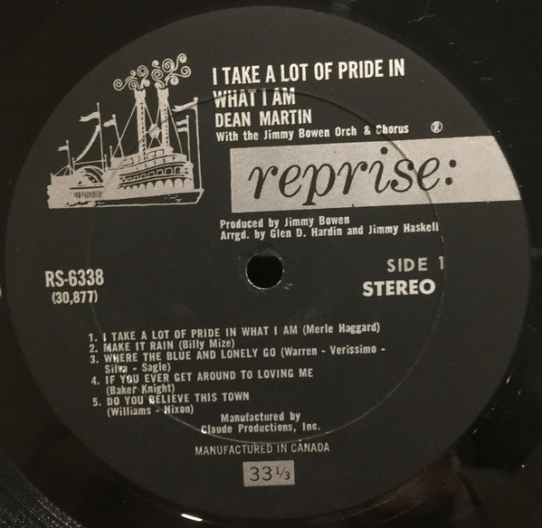 Dean Martin - I Take A Lot Of Pride In What I Am