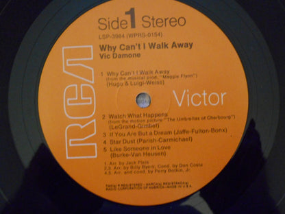 Why Can't I Walk Away - secondary