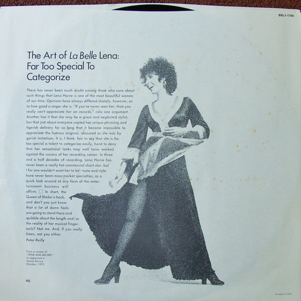 Lena, A New Album - secondary