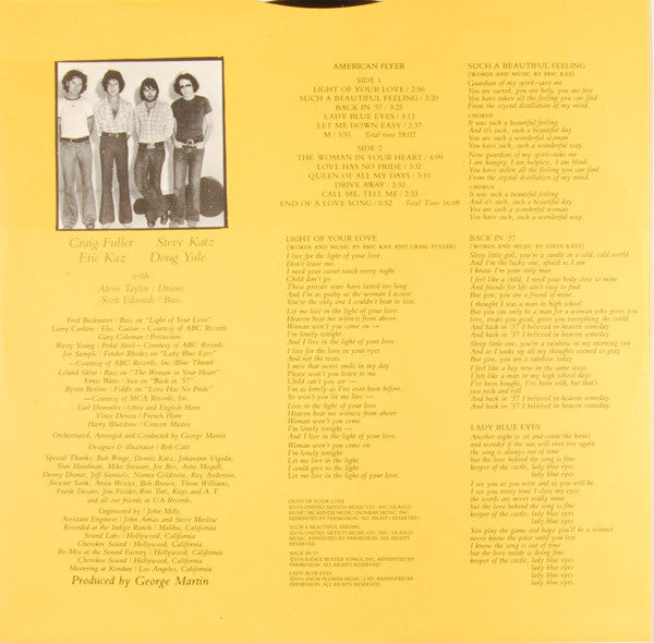 American Flyer - secondary