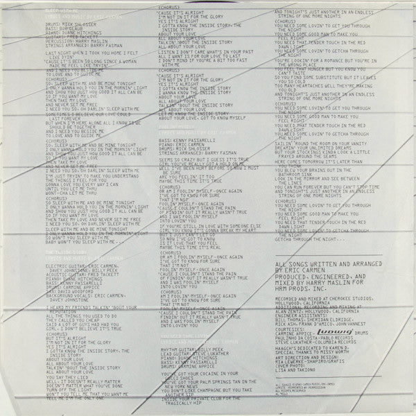 Tonight You're Mine - secondary