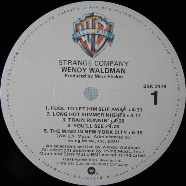 Strange Company - secondary