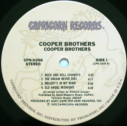 Cooper Brothers - secondary