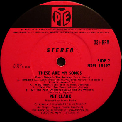 These Are My Songs - secondary