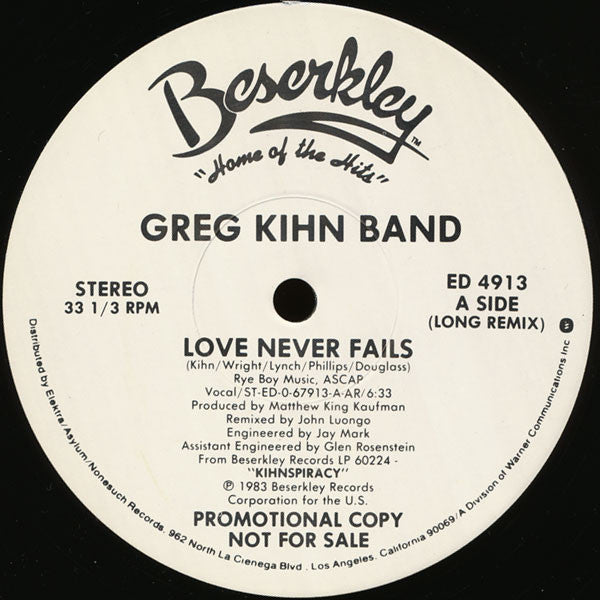 Love Never Fails - secondary