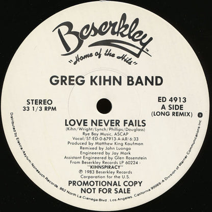 Love Never Fails - secondary