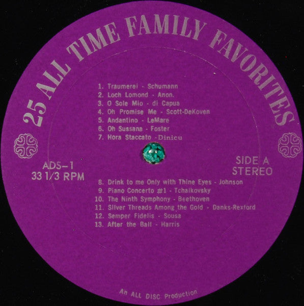 25 All Time Family Favorites - secondary