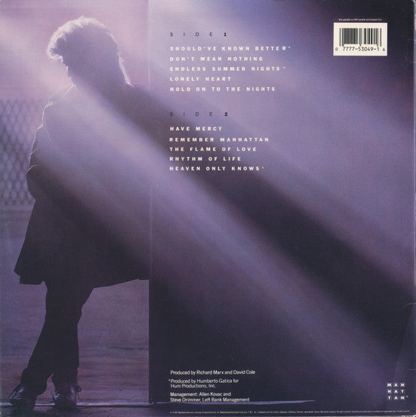 Richard Marx - secondary